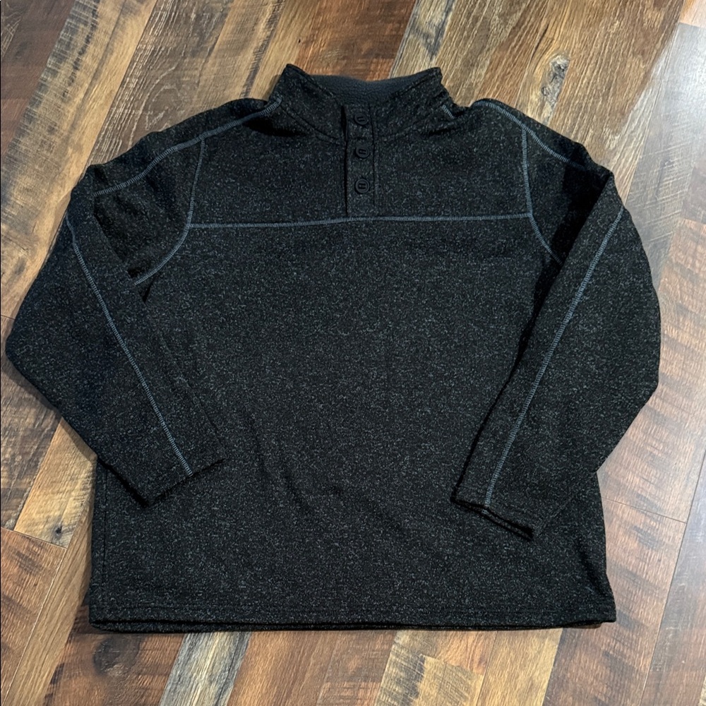 RedHead Gatesville Fleece Sweater for Men - Charcoal Raven XXL